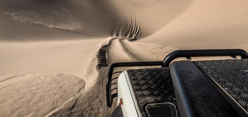 Как преодолеть песчаные дюны